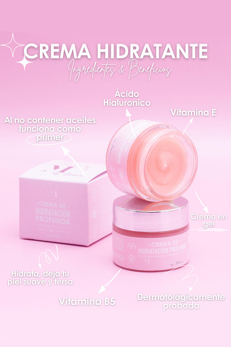 Crema Hidratación Profunda Miss Beauty